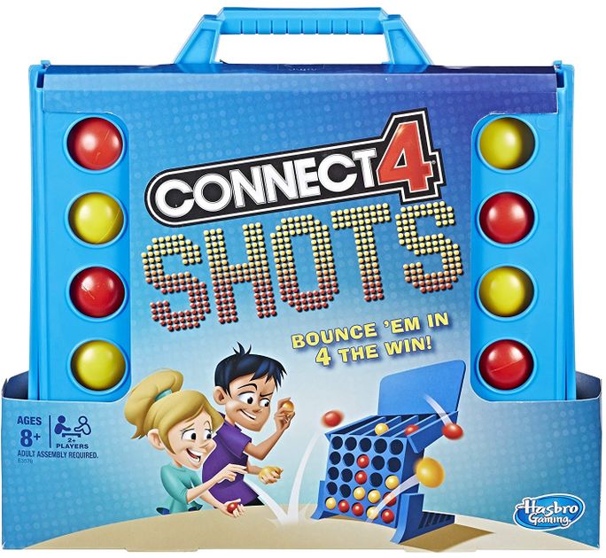 Connect 4 Shots Board Game Bouncing Ball Interaktives Brettspiel Familienspiel 