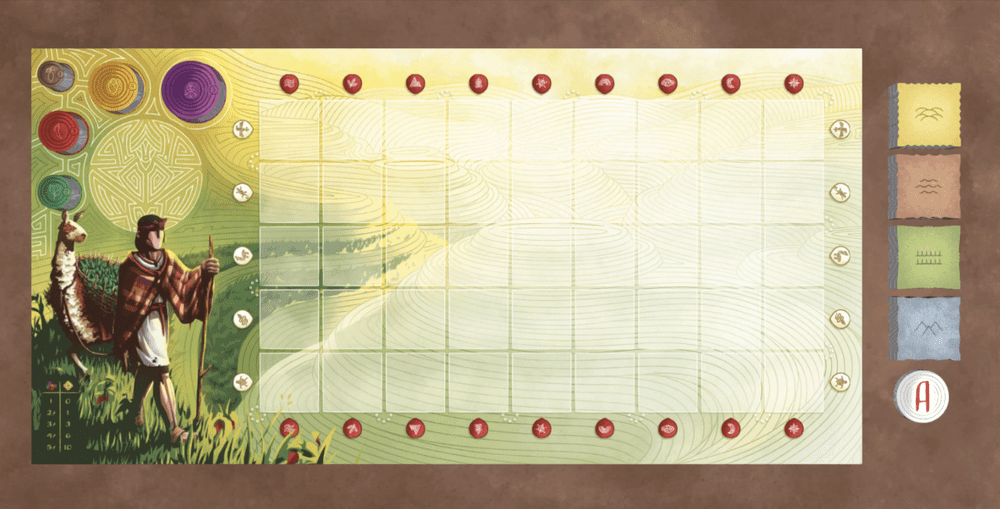 Create your own scenarios on Tabletopia Tiwanaku