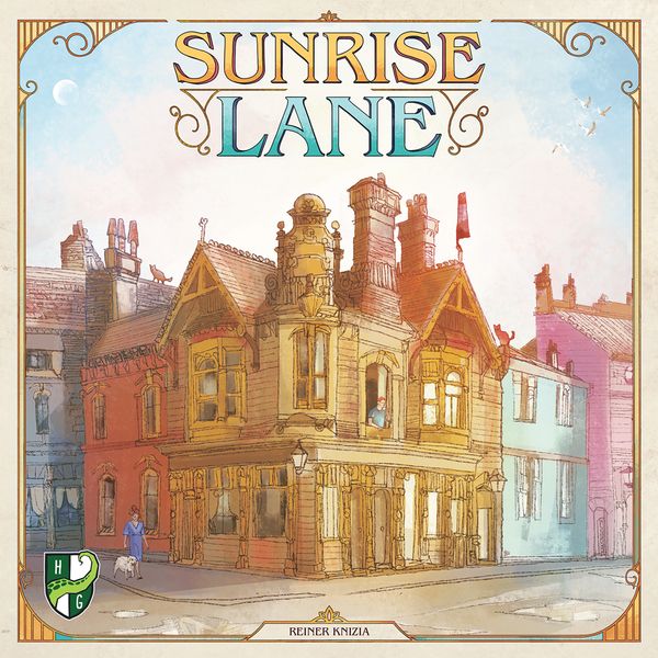 Sunrise Lane, Horrible Guild, 2023 — front cover (image provided by the publisher)