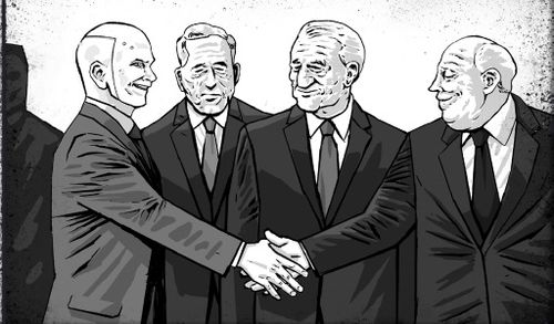 The leaders, as it were, of The United Planetary Confederacy of Terra