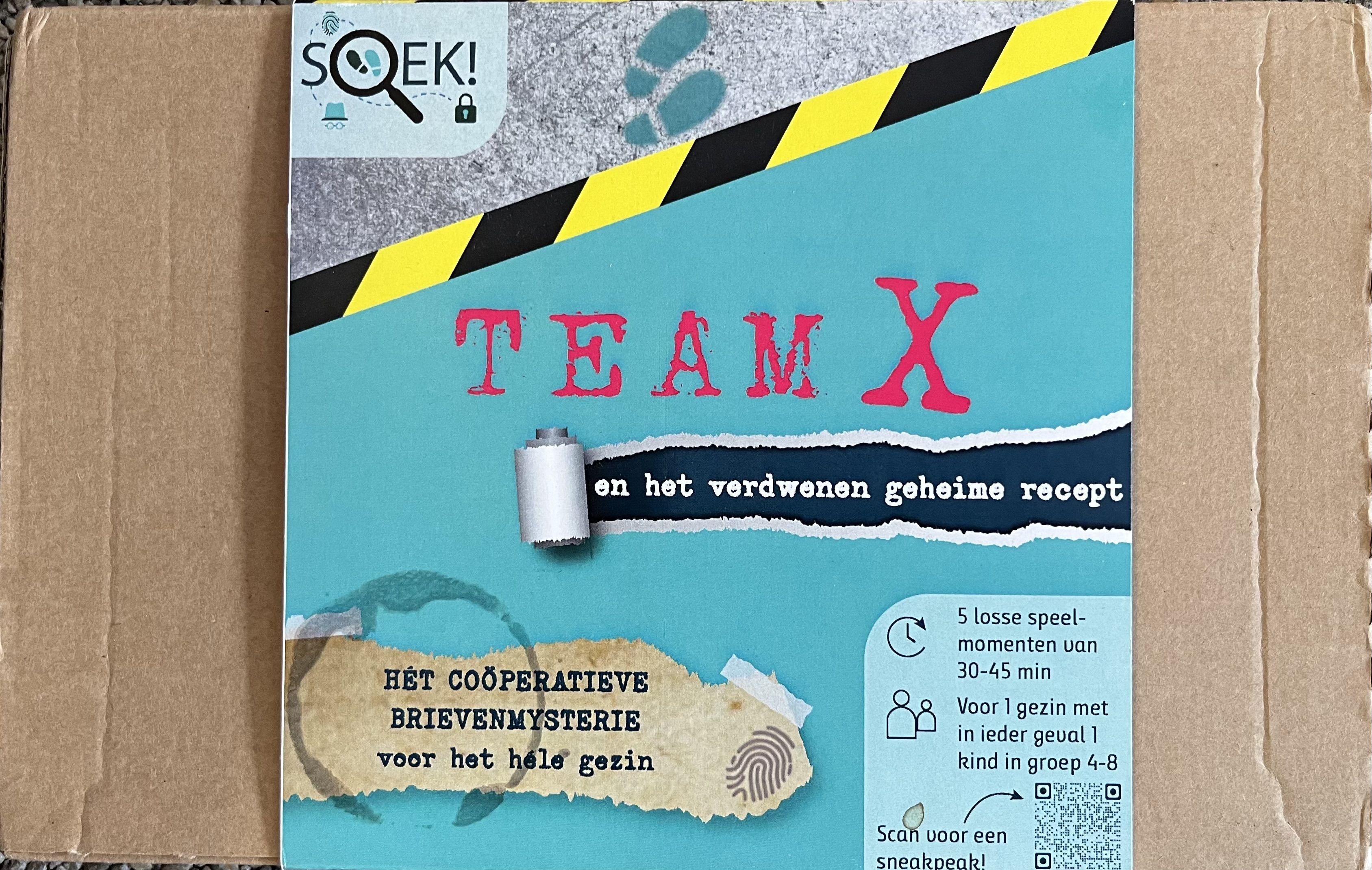 Cover art for Team X en het verdwenen geheime recept