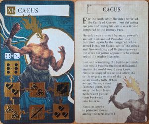 Hercules and the 12 Labors: Cacus Promo Cards