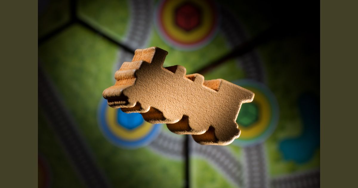 Whistle Stop Train Board Game Photos BoardGameGeek