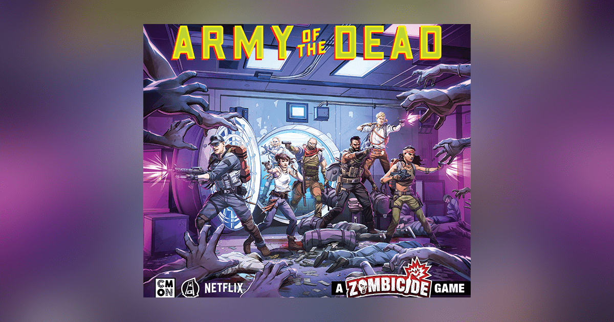 Army Of The Dead - Gioco Da Tavolo Zombicide ASMATD001 - Nuovo, Per 1-6 Giocatori, 60 Minuti, Horror
