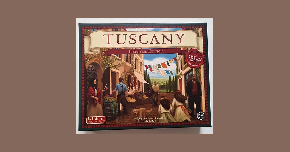 Viticulture Tuscany Essential Edition Expansion Review Silver Duck