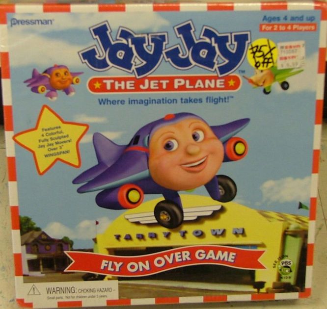 Jay Jay The Jet Plane Fly On Over Game Board Game Boardgamegeek