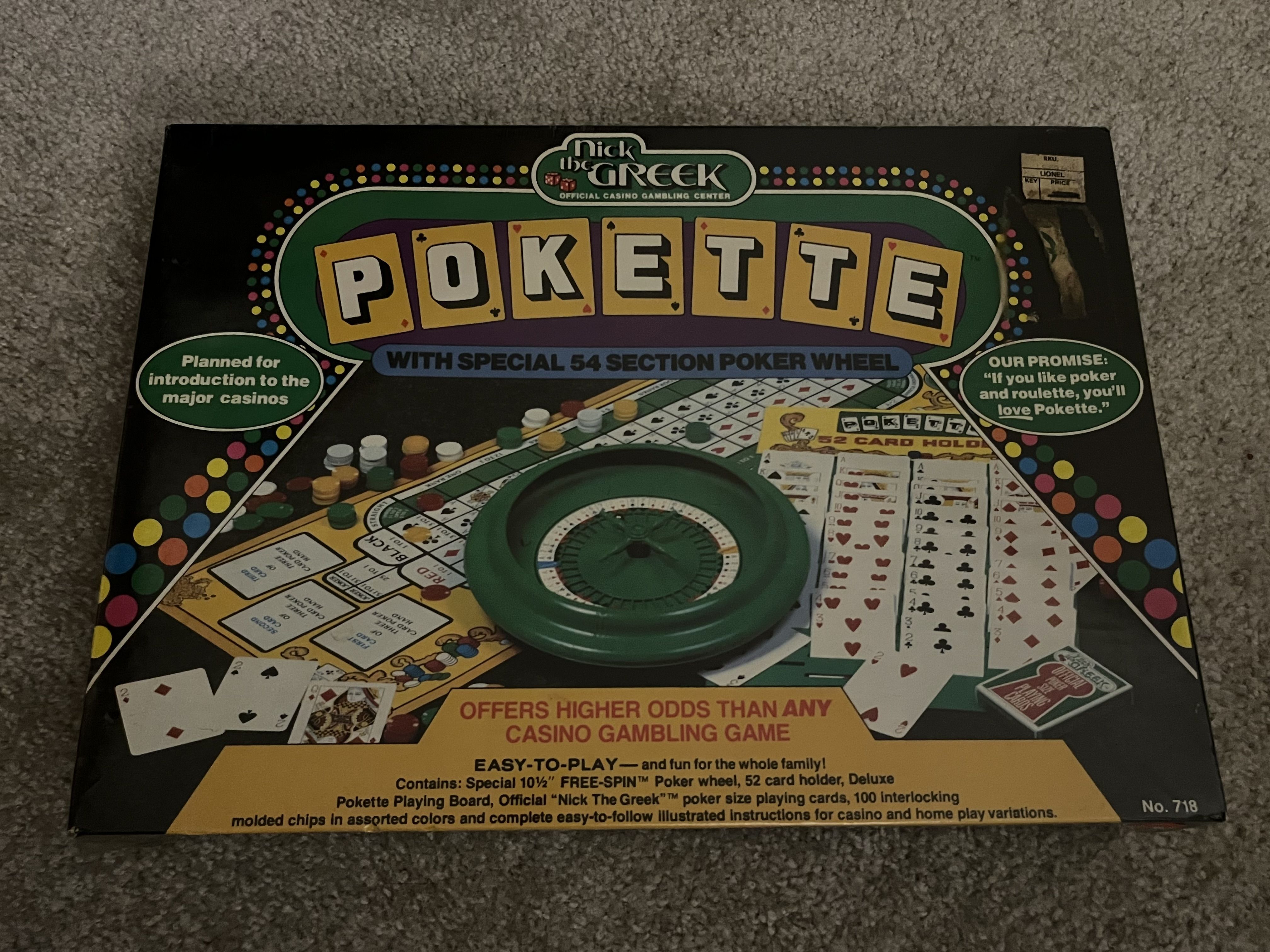 Cover art for Nick the Greek Pokette
