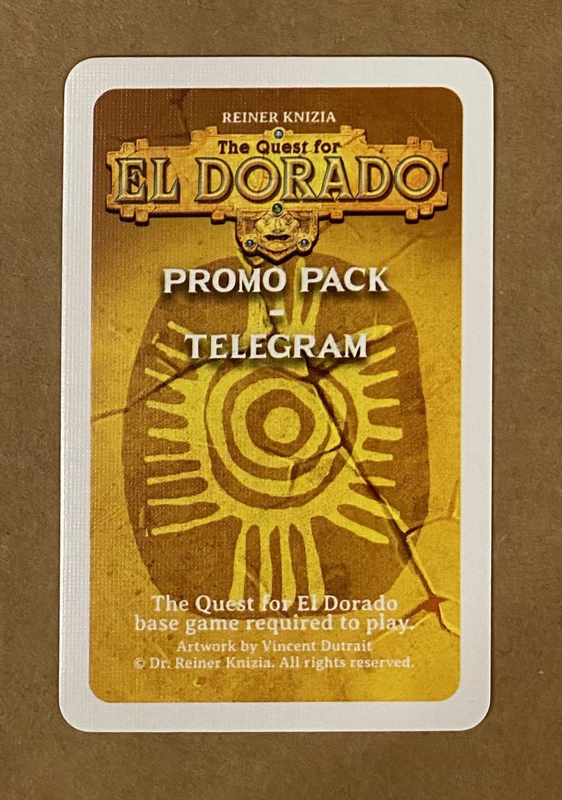 The Quest for El Dorado: Promo Pack – Telegram
