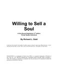 RPG Item: Willing to Sell a Soul