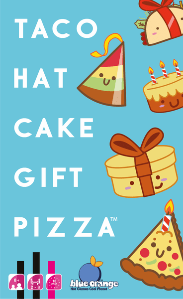 Miniatura Ver juego de Taco, gorro, tarta, regalo, pizza