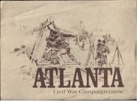 Board Game: Atlanta: Civil War Campaign Game