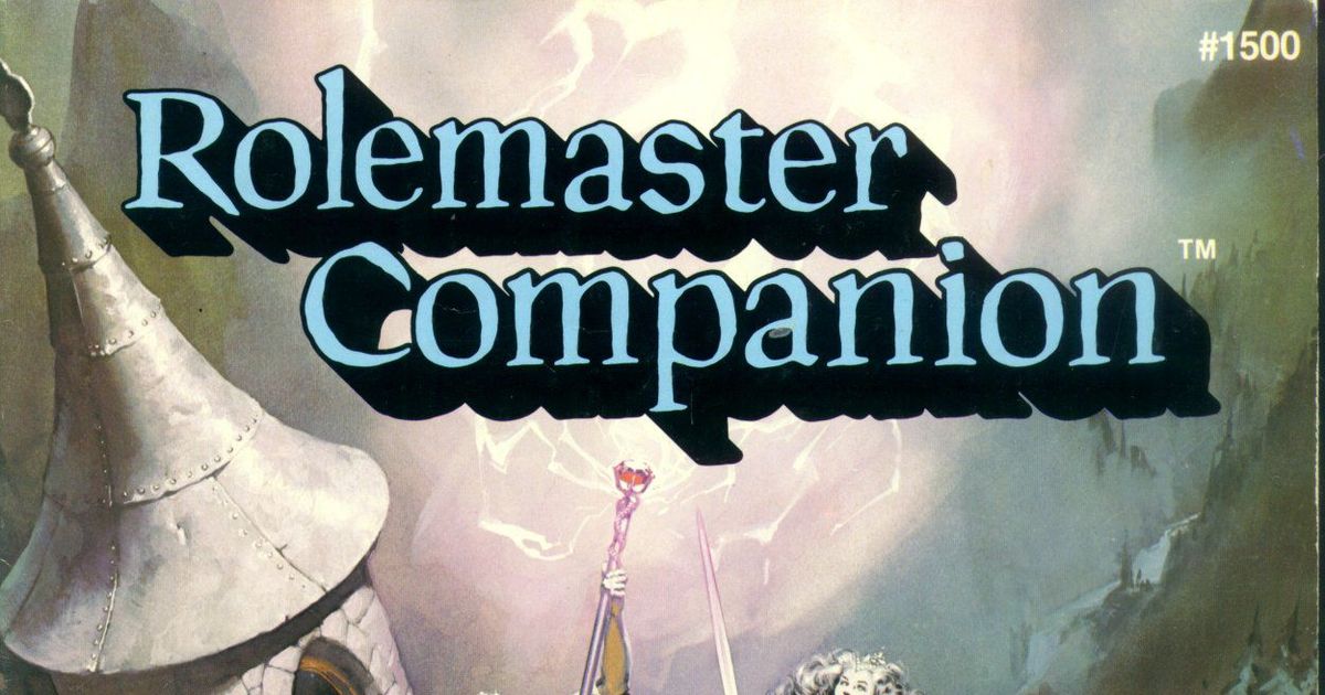 Rolemaster Companion | RPG Item | RPGGeek