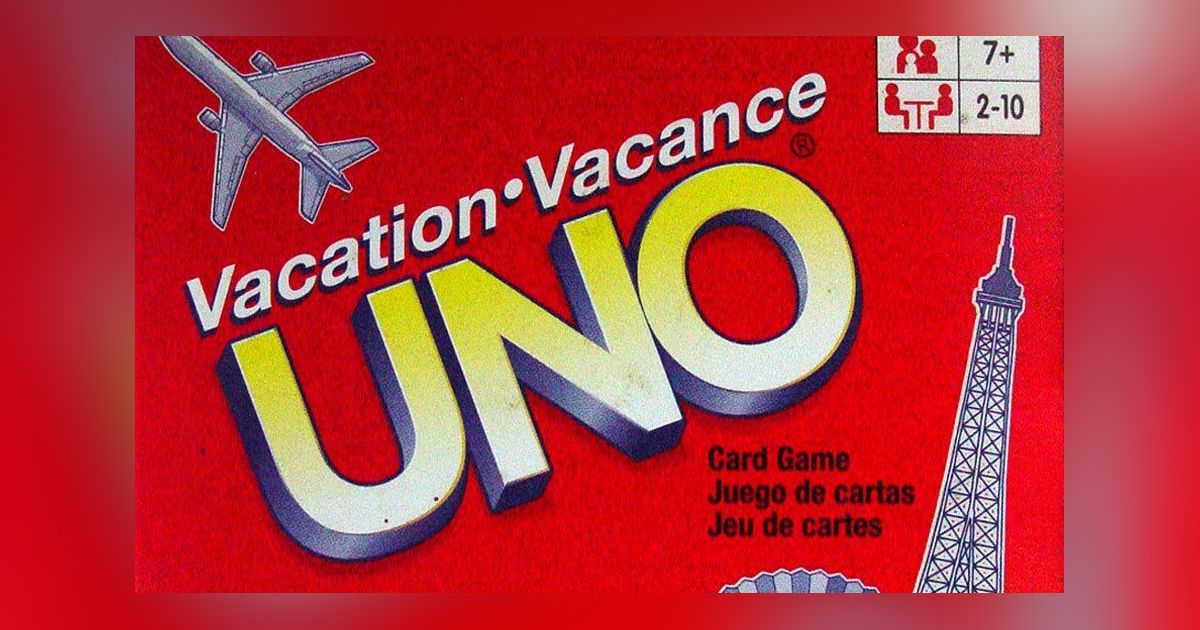 UNO: Vacation Board Game BoardGameGeek