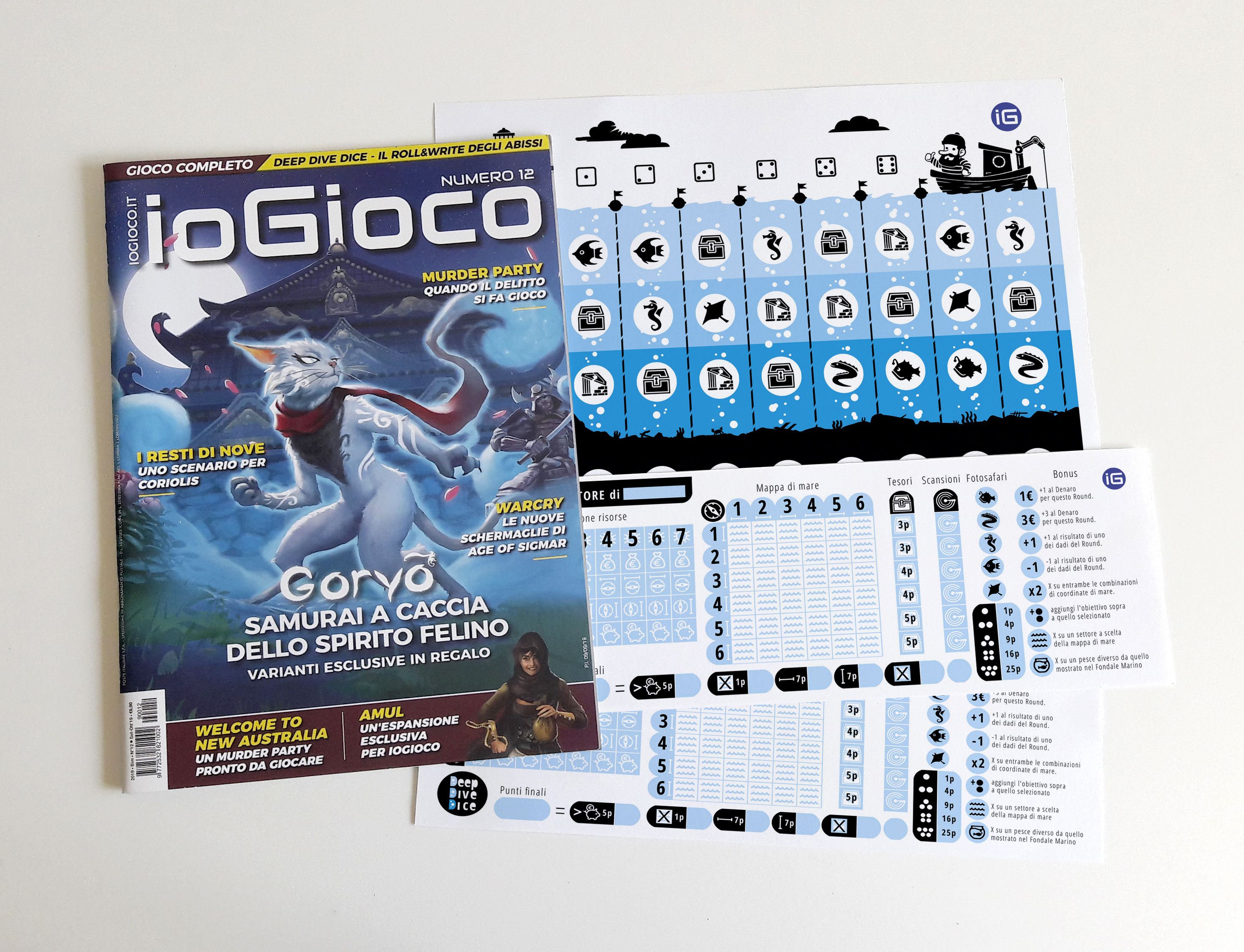 Deep Dive Dice