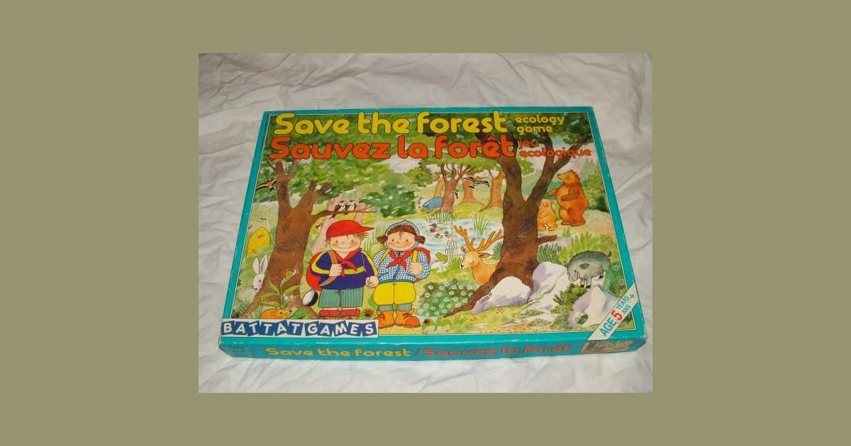 Save the Forest Ecology Game Board Game BoardGameGeek