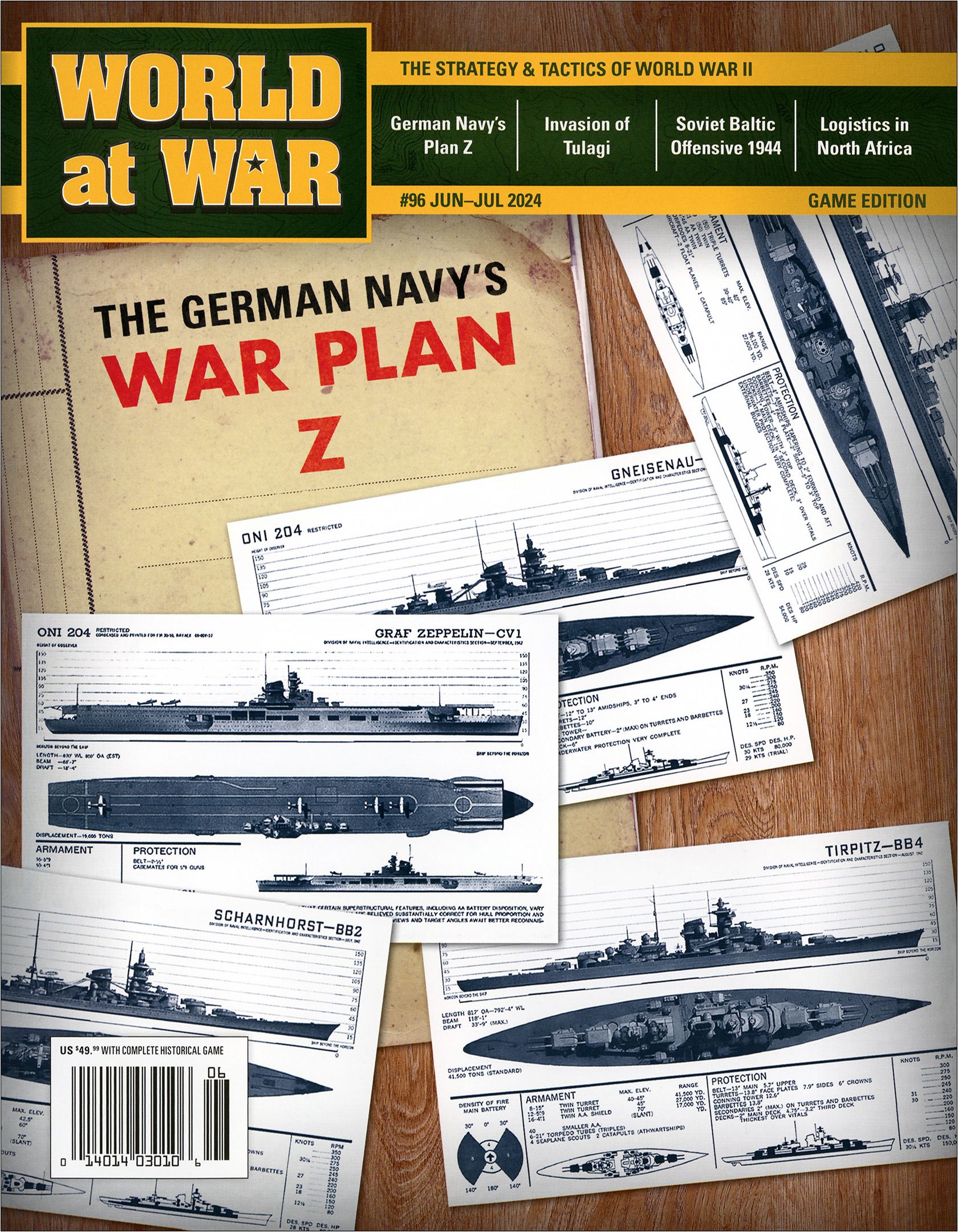 War Plan Z: The Kriegsmarine Strikes box art