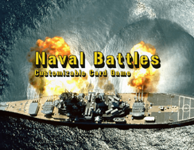 Naval Battles CCG: Admiral's Handbook cover art