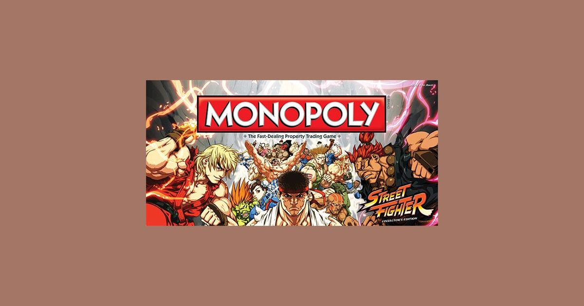 Monopoly: Street Fighter Collector's Edition | Board Game 