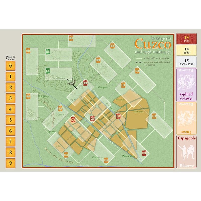 The siege of Cuzco (Peru) 1536-1537