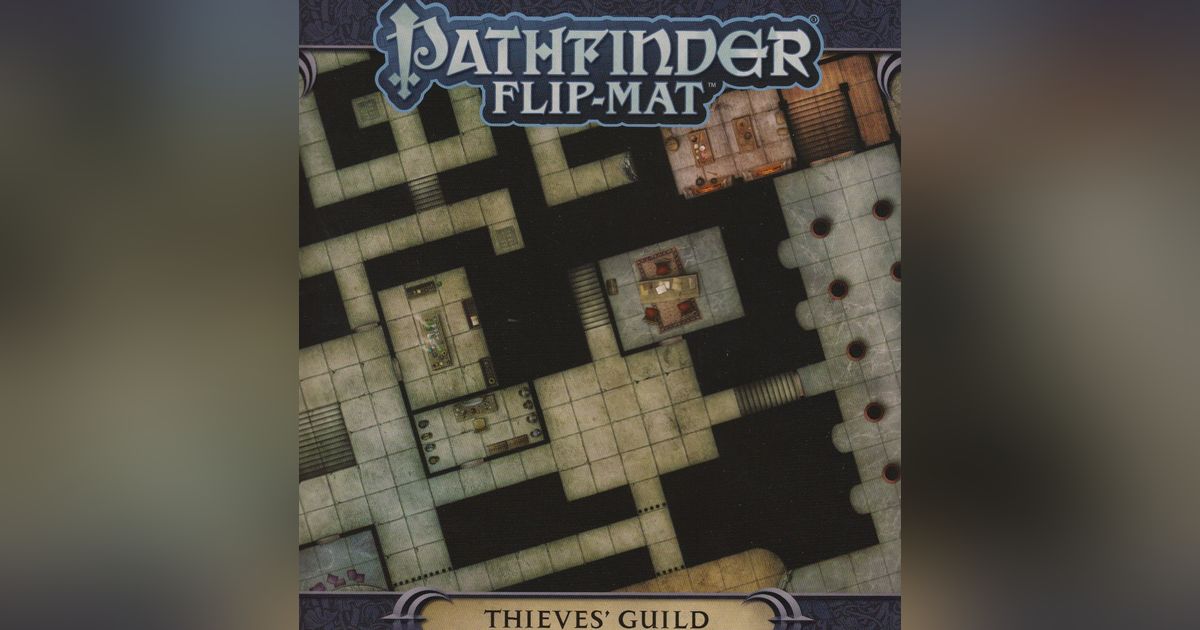 Pathfinder Flip-Mat: Thieves' Guild | RPG Item | RPGGeek