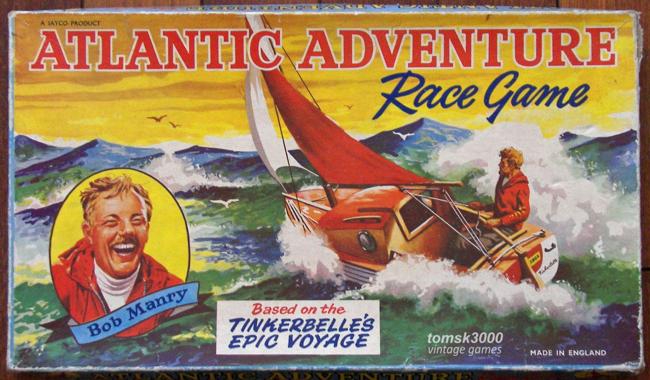Atlantic Adventure Race Game doboz