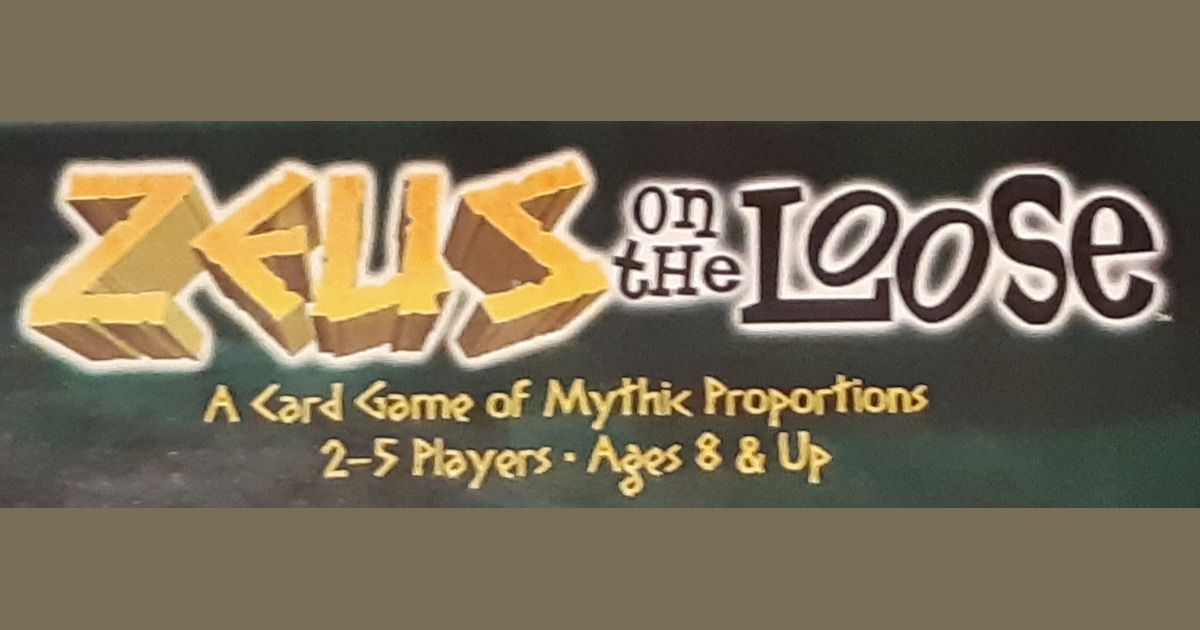 Zeus On The Loose Part Man, Part Meeple! BoardGameGeek