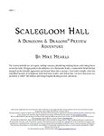RPG Item: PREV1-1: Scalegloom Hall