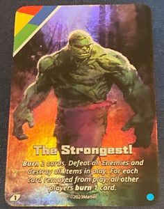 UNO Ultimate: Hulk – The Strongest! Foil Chase Card