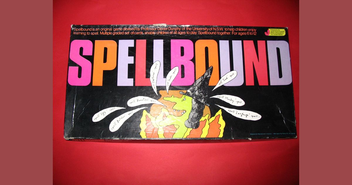 Spellbound Board Game BoardGameGeek