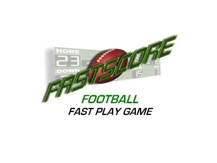 Fastscore Football