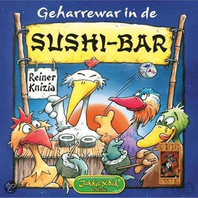 Geharrewar in de Sushi-bar