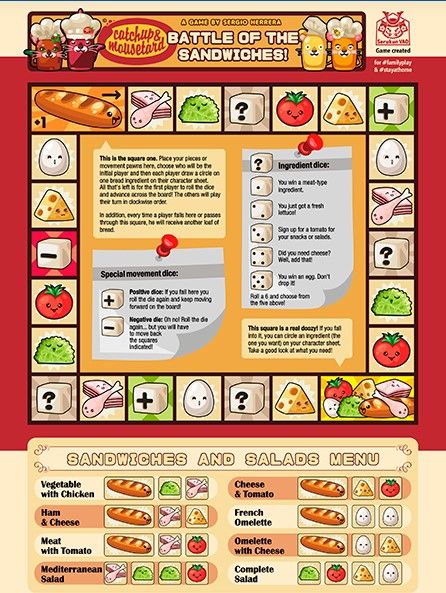 Catchup & Mousetard: Battle of the Sandwiches!