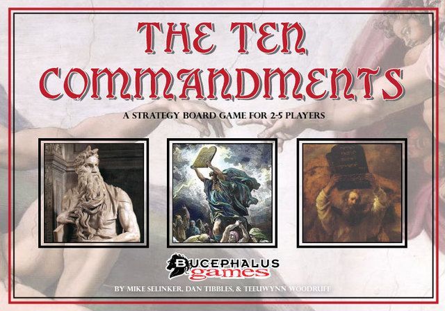 The Ten Commandments box art