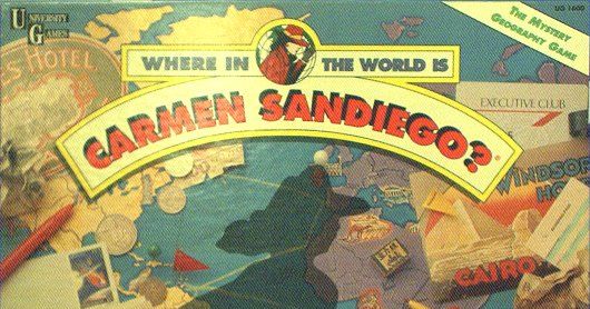 Where In The World Is Carmen Sandiego? Card Game (2017) Review and