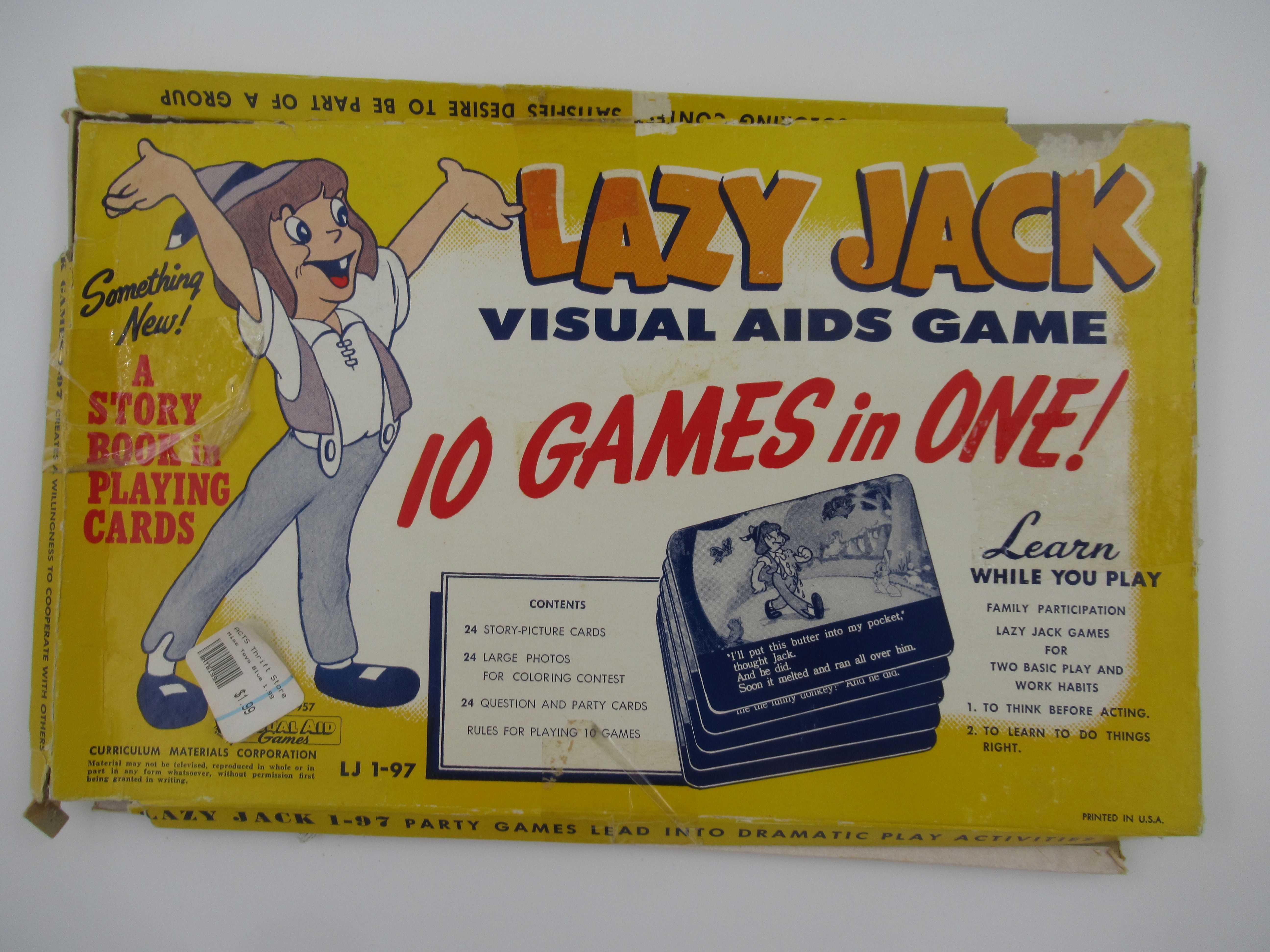 Lazy Jack Visual Aids Game cover art