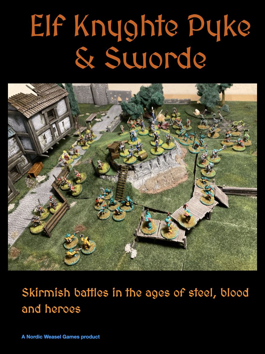 Cover art for Elf Knyghte Pyke & Sworde