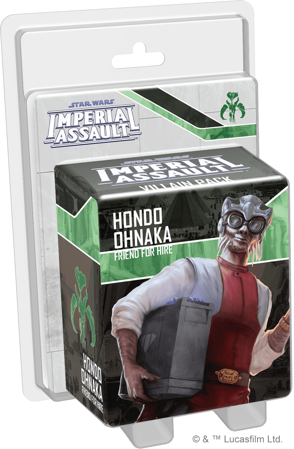 Star Wars: Imperial Assault – Hondo Ohnaka Villain Pack