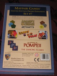 Mayfair Games' Limited Edition Promo Expansion Set #7