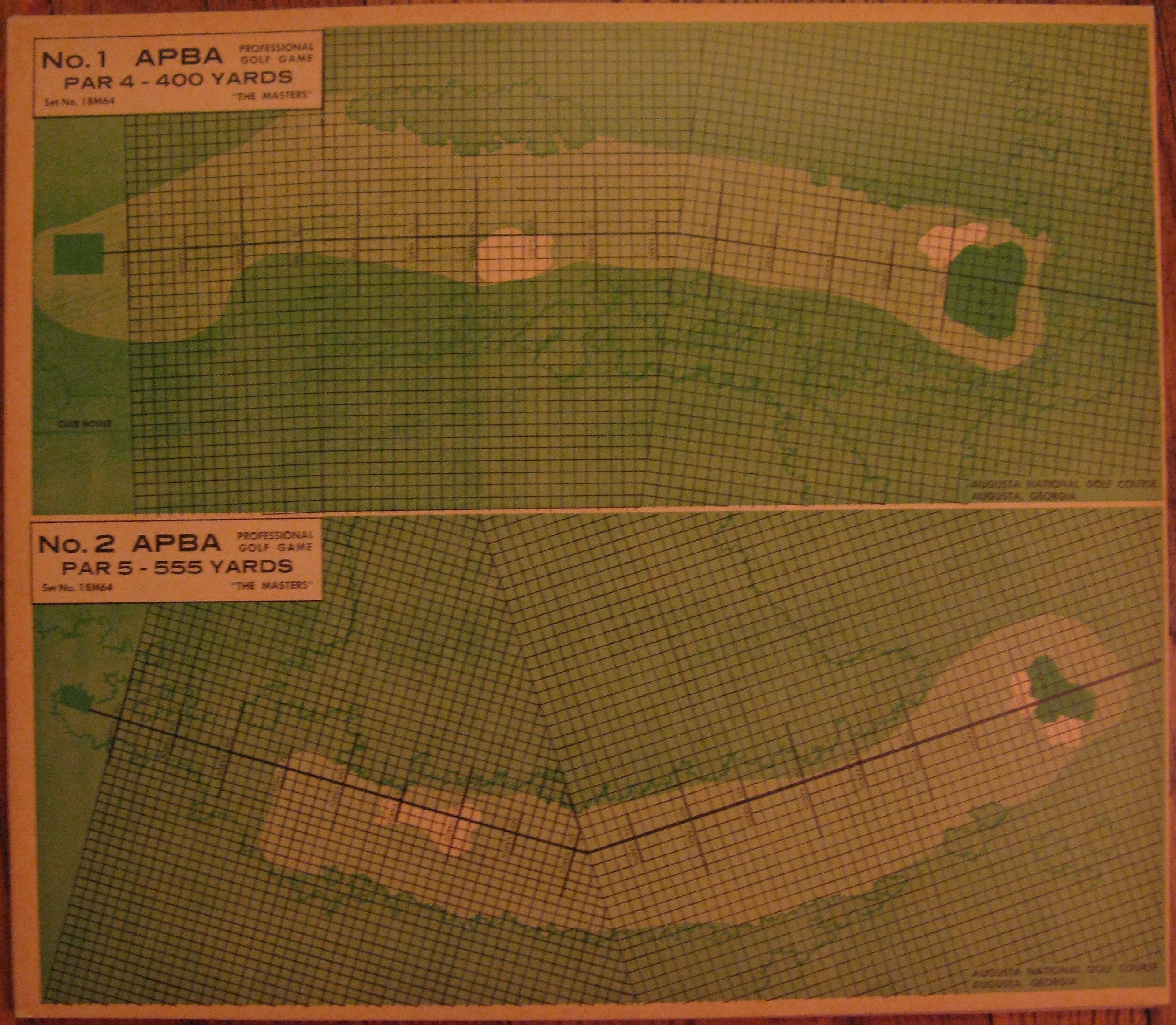APBA Professional Golf: The Masters
