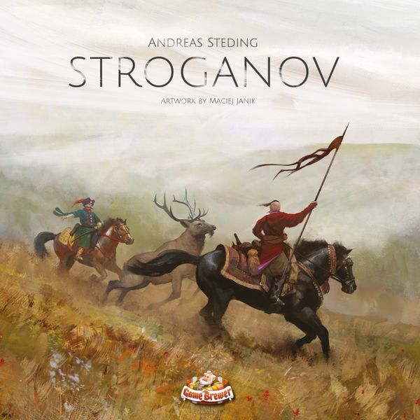 Stroganov Cover. Art by Maciej Janik.