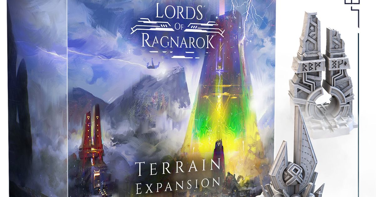 Lords Of Ragnarok Terrain Expansion – Miniatures For Settlements, Realms & Temples, 1-4 Players - View #9