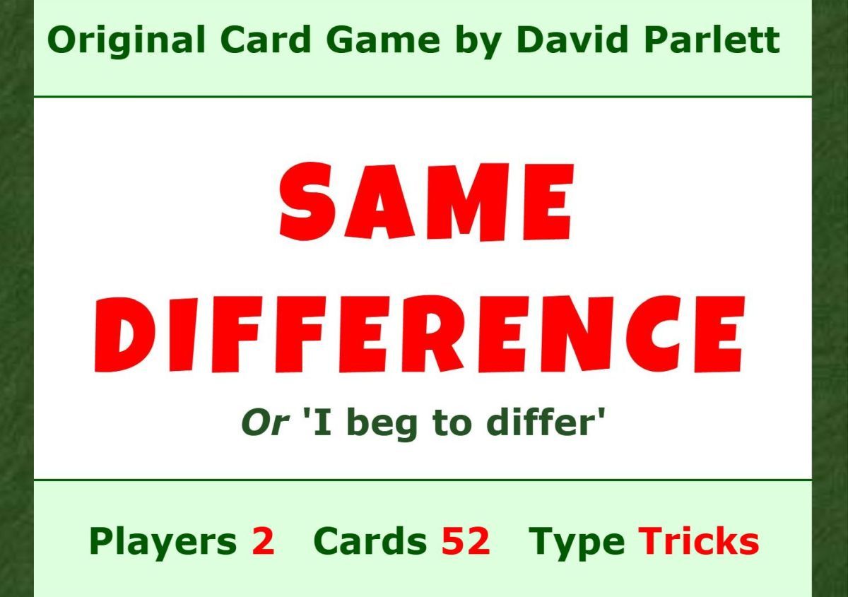 Same Difference