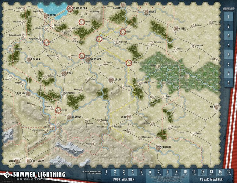 Summer Lightning The Invasion Of Poland 1939 Image Boardgamegeek