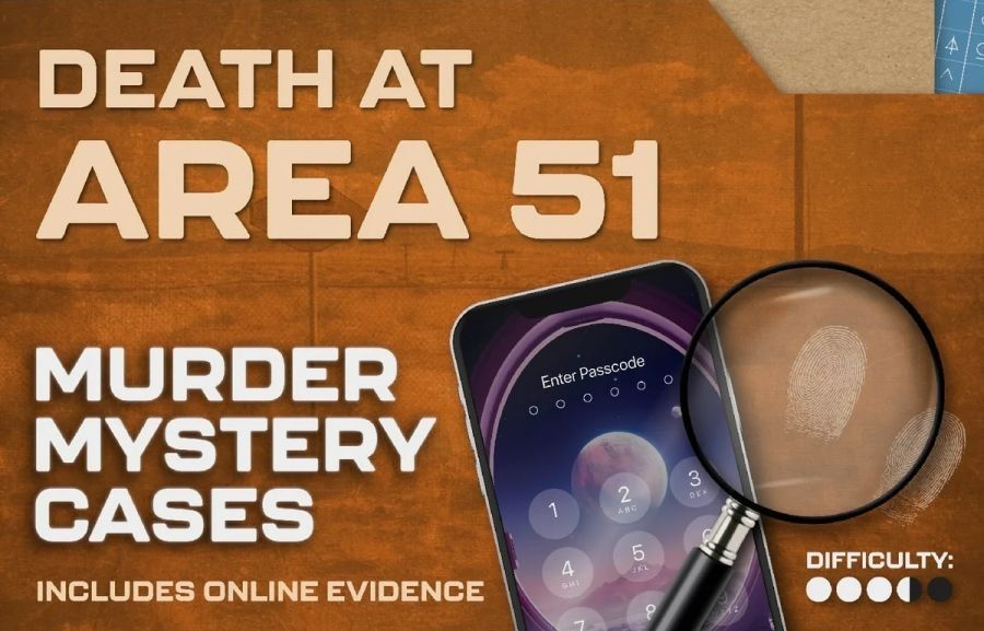 Cover art for Murder Mystery Cases: Death at Area51