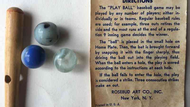 Play Ball! A Baseball Game of Skill