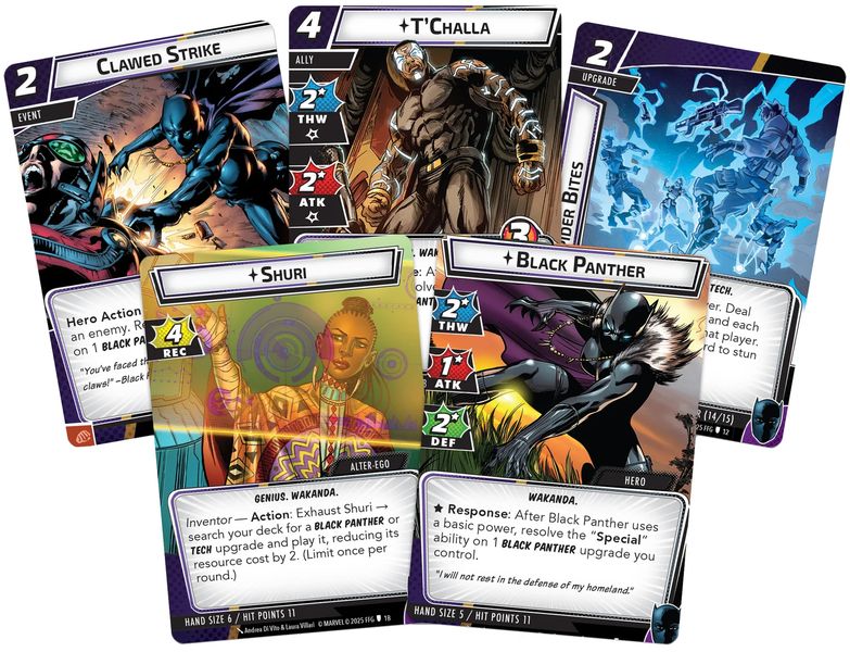 Asset image game Marvel Champions: The Card Game – Black Panther Hero Pack