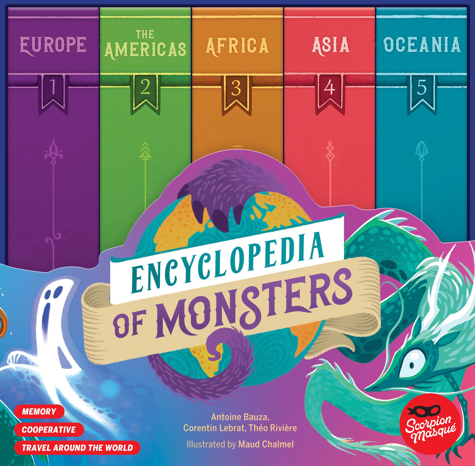 L'Encyclopédie des Monstres - jeu de société à Grenoble au Deck Bar