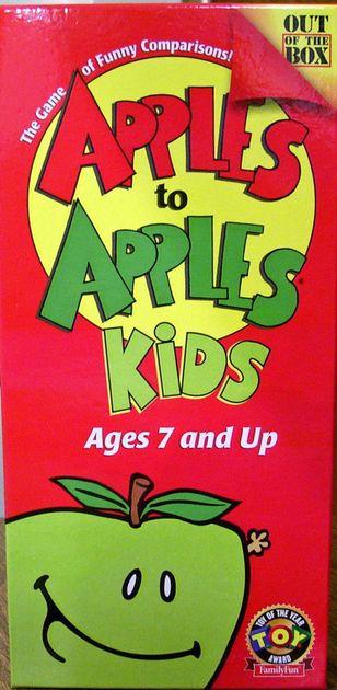Apples To Apples Kids Board Game Boardgamegeek