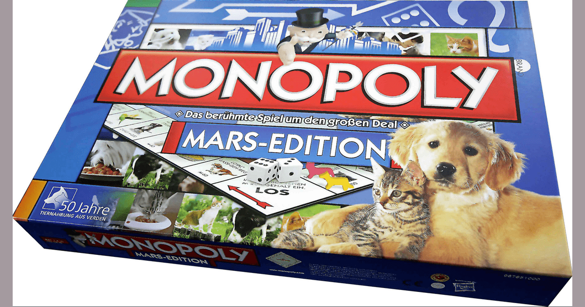 Monopoly Mars Edition Board Game Boardgamegeek