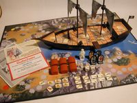 GHOSTLY GALLEON Board Spare Game Pieces & Parts 